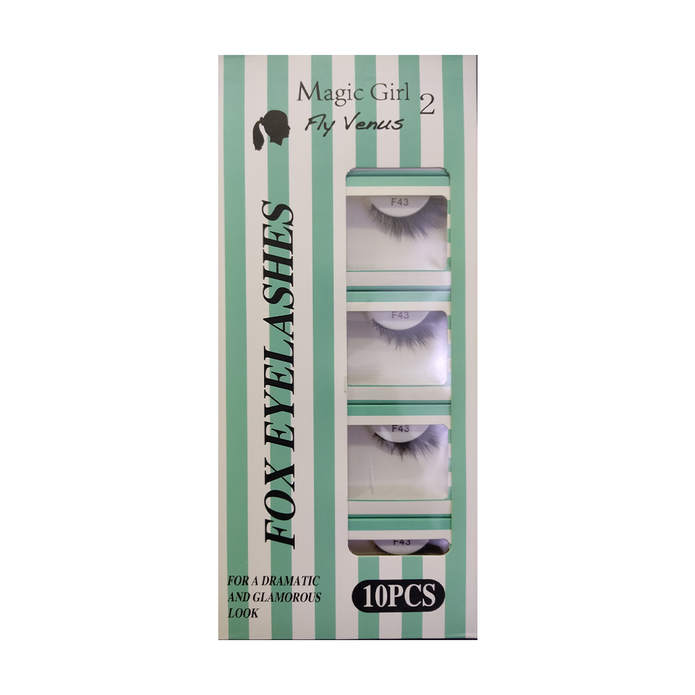 مژه مصنوعی فاکس مجیک گرل مدل F43 بسته 10 عددی