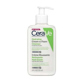 فوم شستشو کرمی سراوی مدل Hydrating حجم 236 میلی لیتر فوم شستشو کرمی سراوی مدل Hydrating حجم 236 میلی لیتر