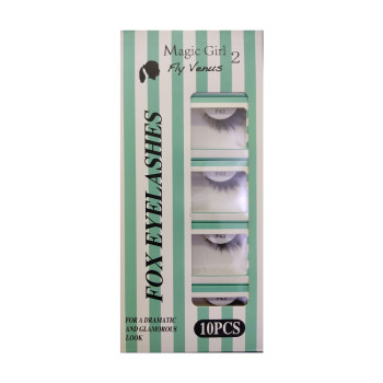 مژه مصنوعی فاکس مجیک گرل مدل F43 بسته 10 عددی مژه مصنوعی فاکس مجیک گرل مدل F43 بسته 10 عددی