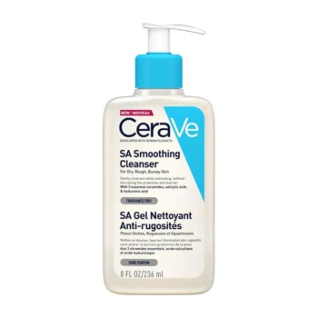 ژل شستشو پوست خشک سراوی مدل SA Smoothing Cleanser حجم 236 میلی لیتر ژل شستشو پوست خشک سراوی مدل SA Smoothing Cleanser حجم 236 میلی لیتر