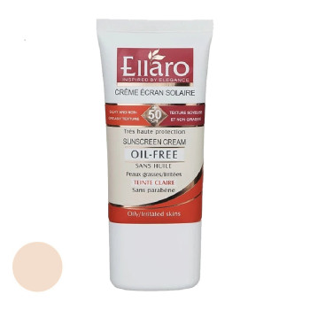 کرم ضد آفتاب Oil Free پوست چرب SPF50 الارو بژ روشن