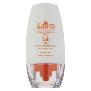 فلوئید ضد آفتاب بی رنگ Physical پوست حساس SPF30 الارو