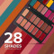 پالت رژ لب 28 رنگ SHOWSTOPPER فور اور 52 مدل SHL001