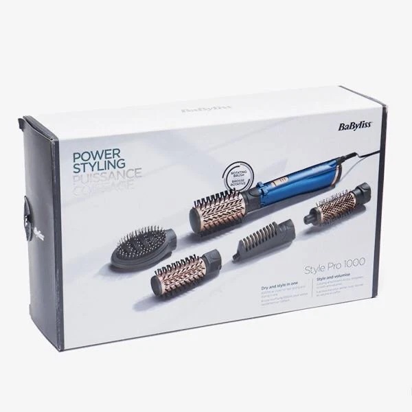 سشوار چرخشی برس دار Style pro 1000 بابیلیس مدل AS966ROE