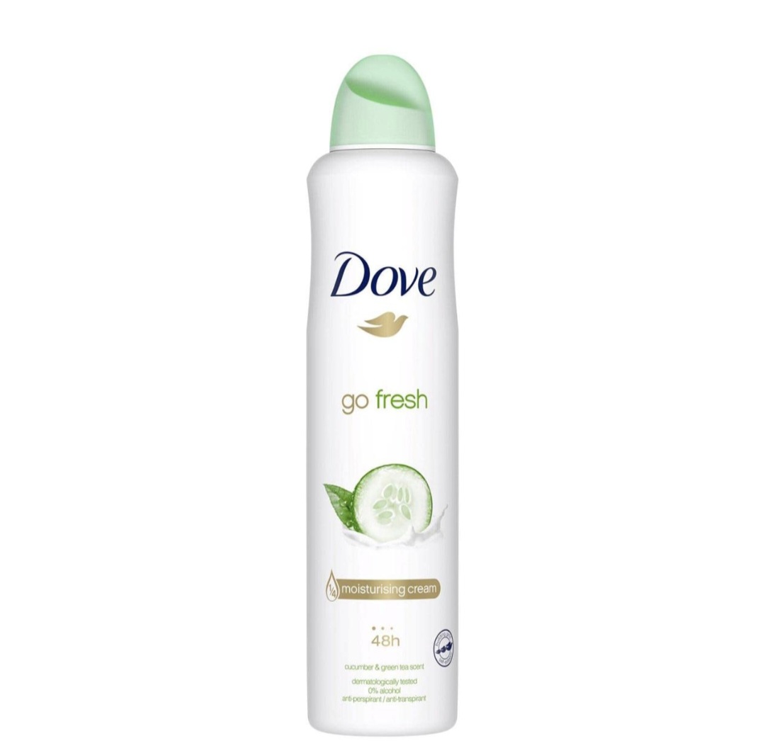 اسپری ضد تعریق داو مدل خیار go fresh حجم 250 میلی لیتر