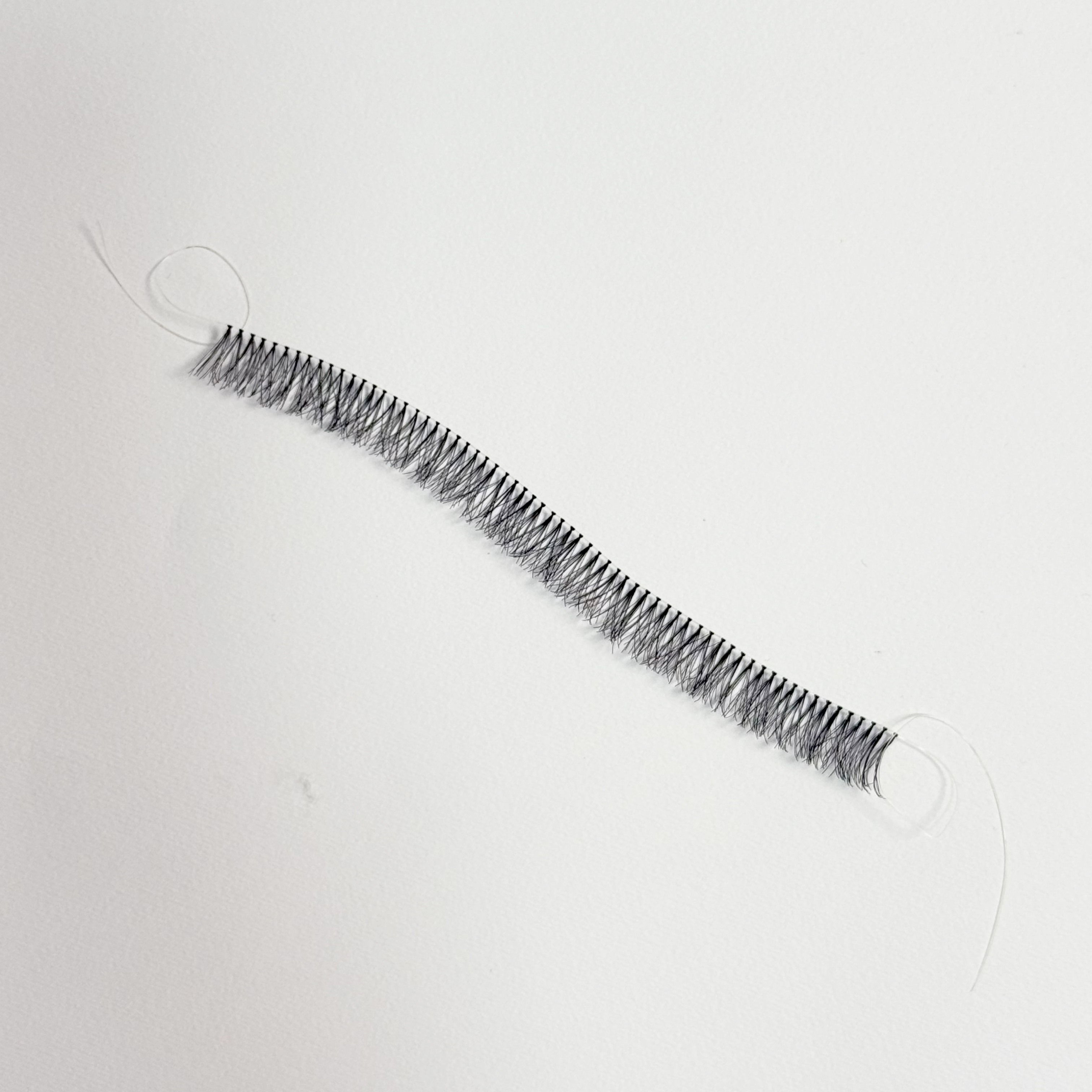 مژه ریسه ای ساده سایز 14 بسته 10 عددی