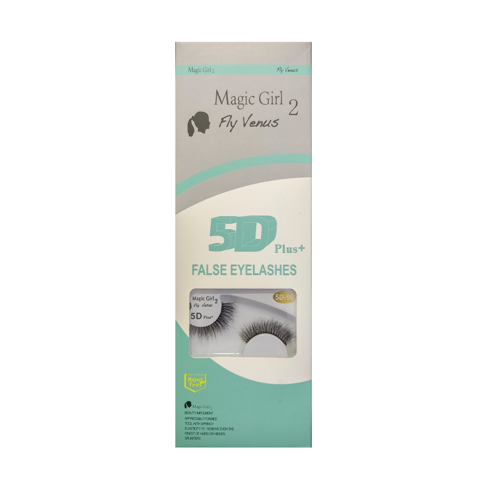 مژه مصنوعی مجیک گرل مدل 5D-56 بسته 10 عددی