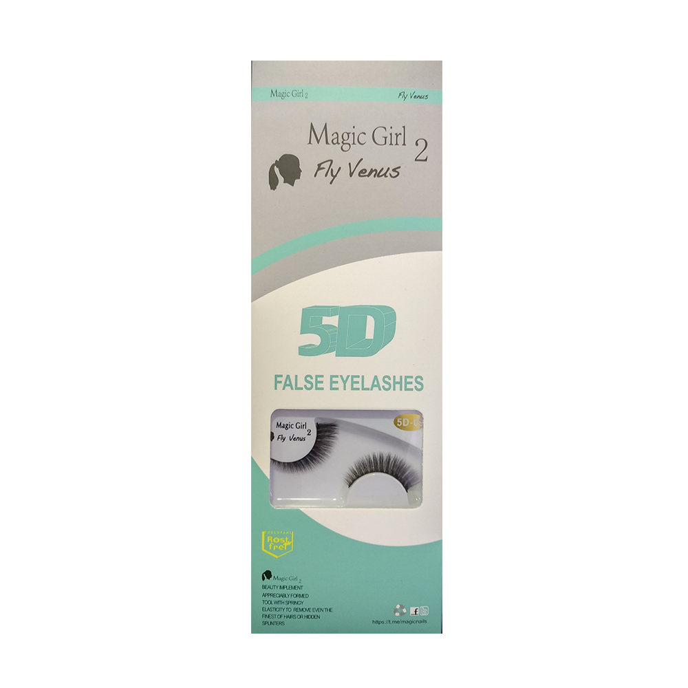 مژه مصنوعی مجیک گرل مدل 5D-09 بسته 10 عددی