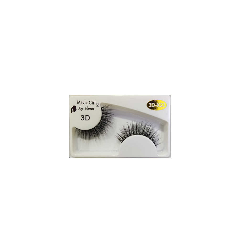 مژه مصنوعی مجیک گرل مدل 3D-X23 بسته 10 عددی