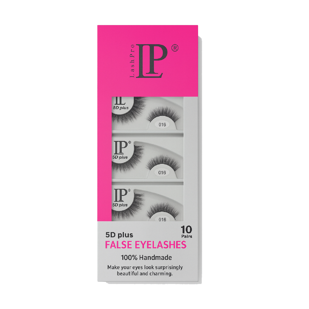 مژه مصنوعی لش پرو 5D Plus مدل 016 بسته 10 عددی