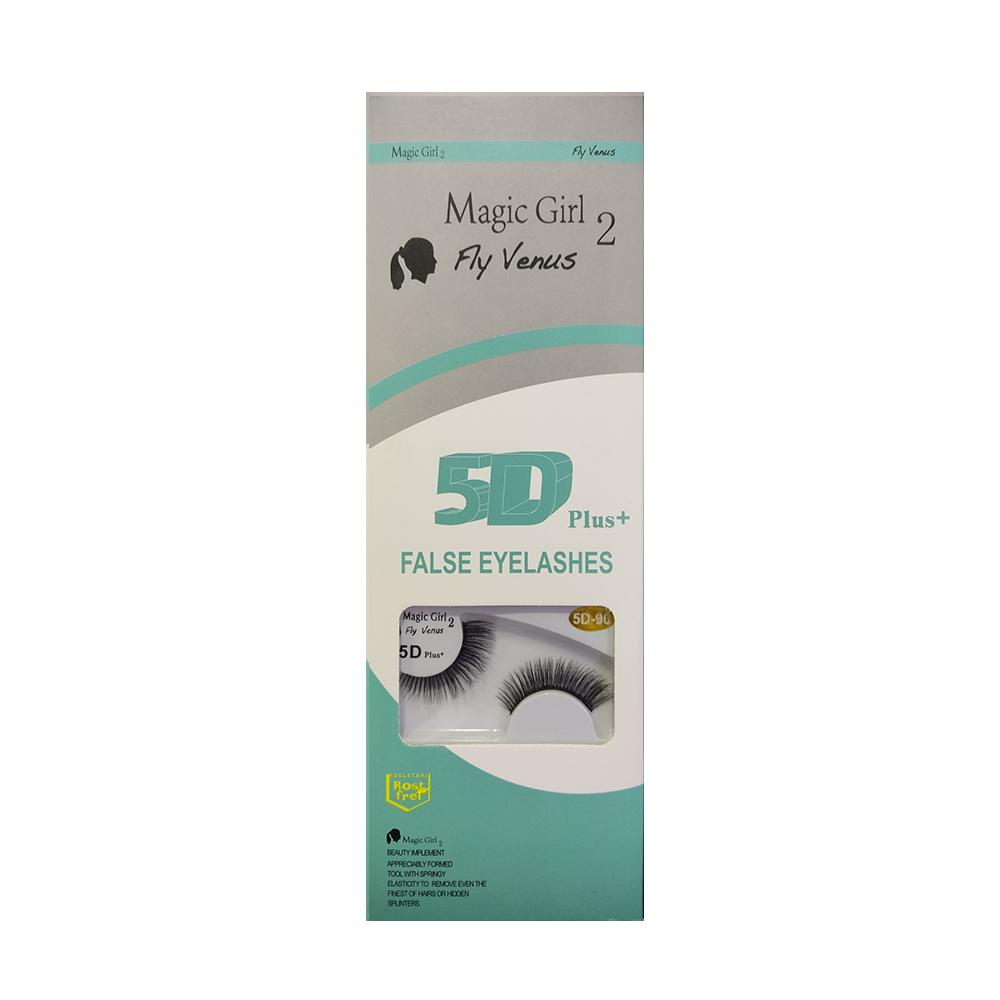 مژه مصنوعی مجیک گرل مدل 5D-90 بسته 10 عددی