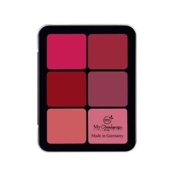 پالت رژلب رژگونه هایلایتر ۱۲ رنگ مای میکاپ استوری