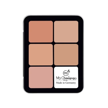 پالت کانتور دو طرفه خشک و کرمی 12 رنگ مای میکاپ استوری