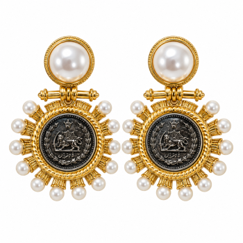 گوشواره شیر شاه کد VL002