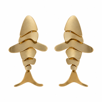 گوشواره گلدن فیش GOLDEN FISH کد VL007