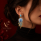 گوشواره آزورا آبی AZURA کد VL014