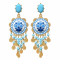 گوشواره آزورا آبی AZURA کد VL014