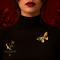 گل سینه گلدن فِی GOLDEN FEY کد VL031